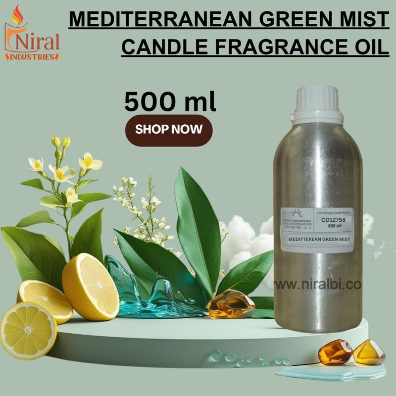Mediterranean Green Mist Candle Fragrance Oil