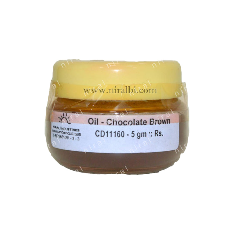 Chocolate Brown Oil Soluble Candle Colour, Niral Industries