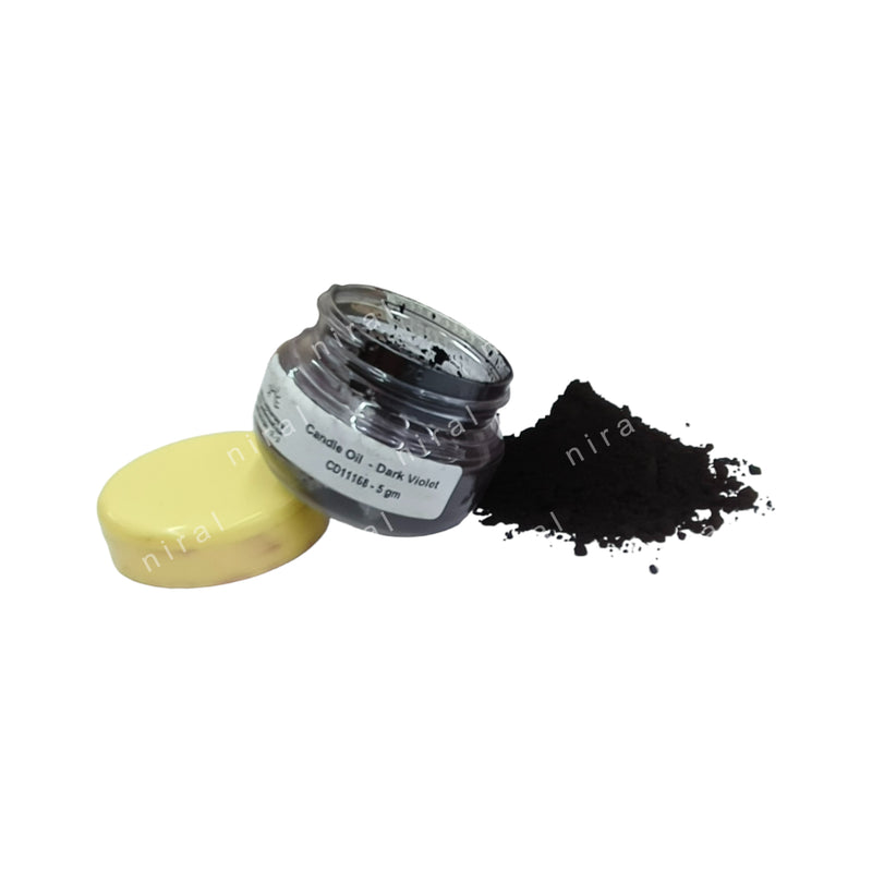 Dark Violet Oil Soluble Candle Colour, Niral Industries