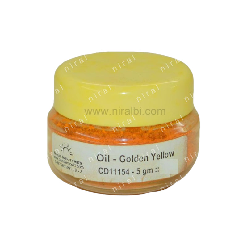 Golden Yellow Oil Soluble Candle Colour, Niral Industries