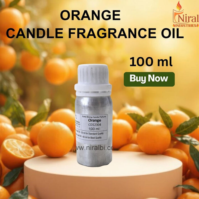 Niral’s Orange Candle Fragrance Oil