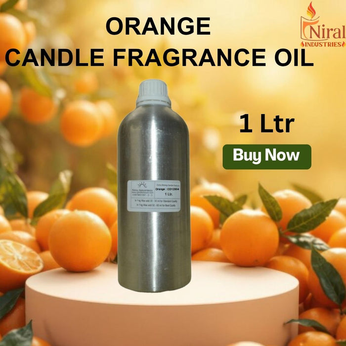 Niral’s Orange Candle Fragrance Oil