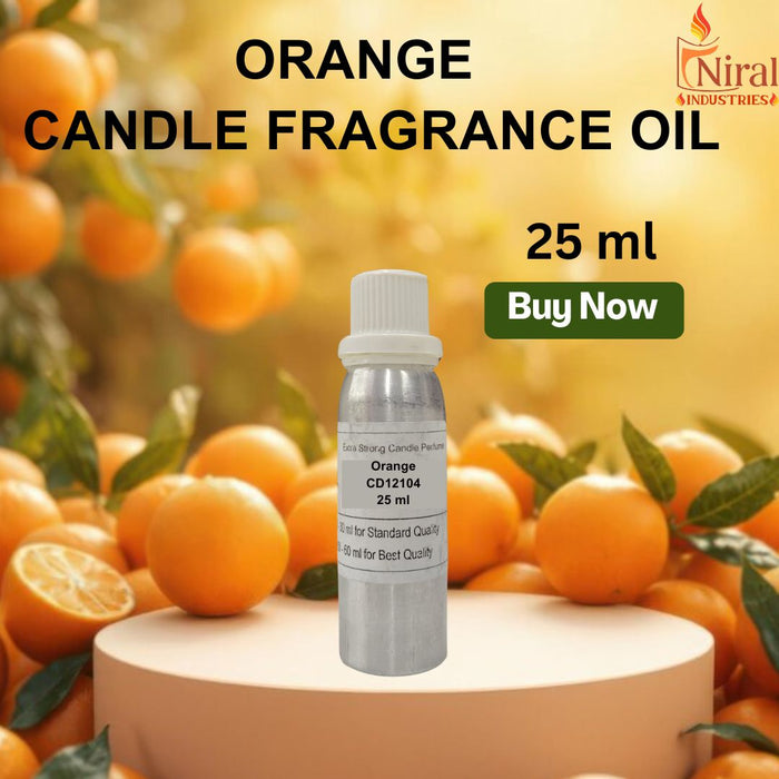 Niral’s Orange Candle Fragrance Oil
