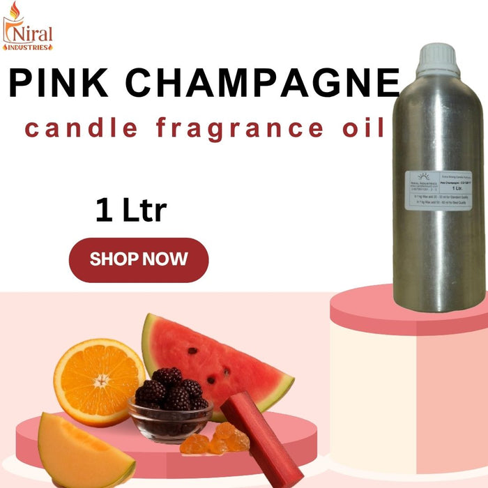 Niral’s Pink Champagne Candle Fragrance Oil