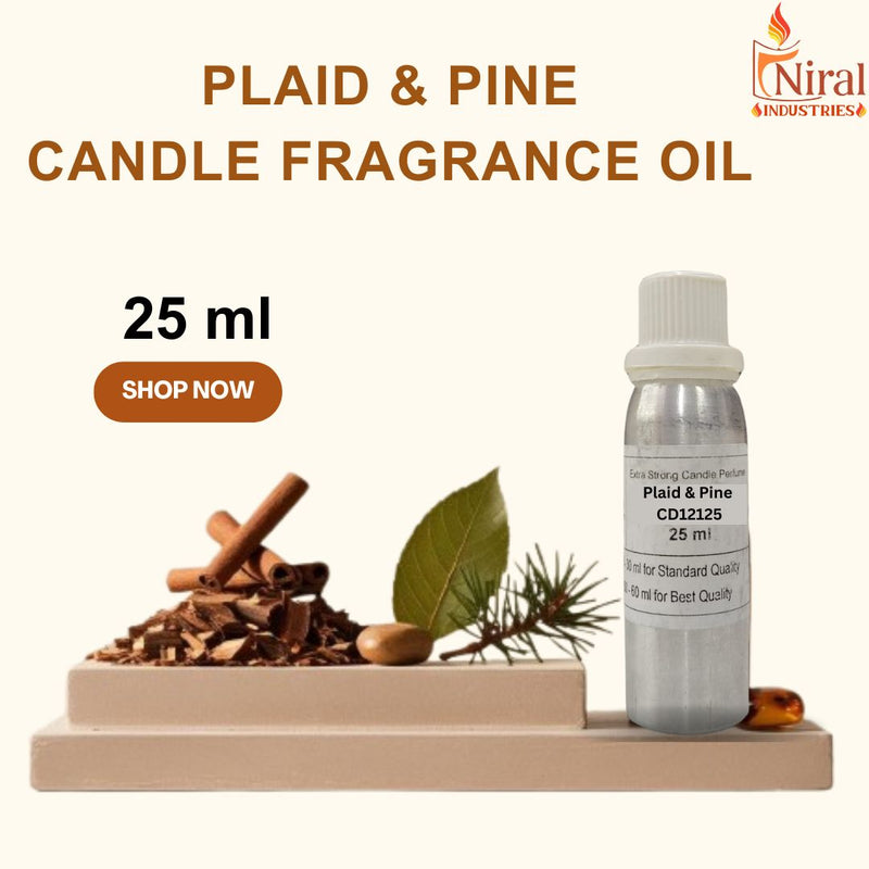 Niral's Plaid & Pine Candle Fragrance Oil