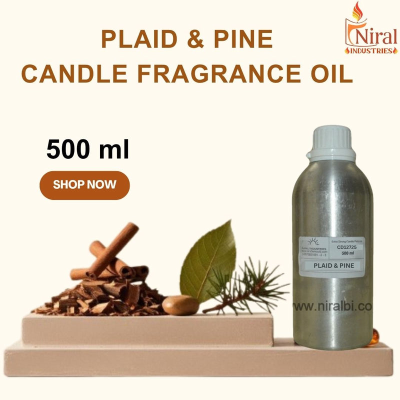 Niral's Plaid & Pine Candle Fragrance Oil