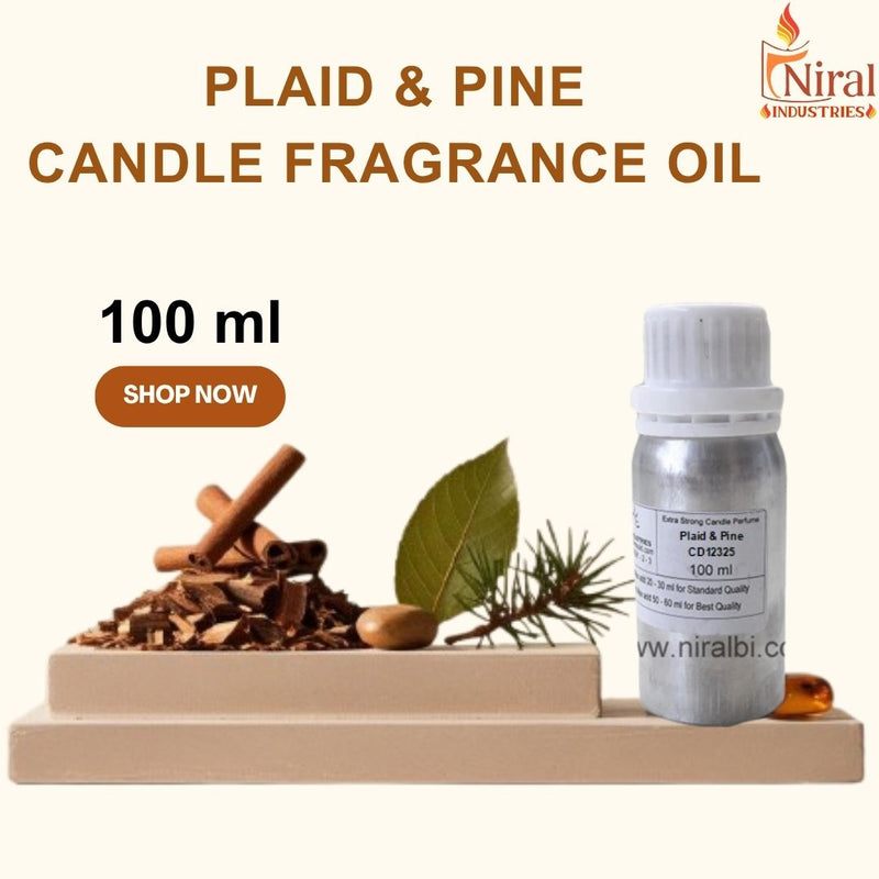 Niral's Plaid & Pine Candle Fragrance Oil