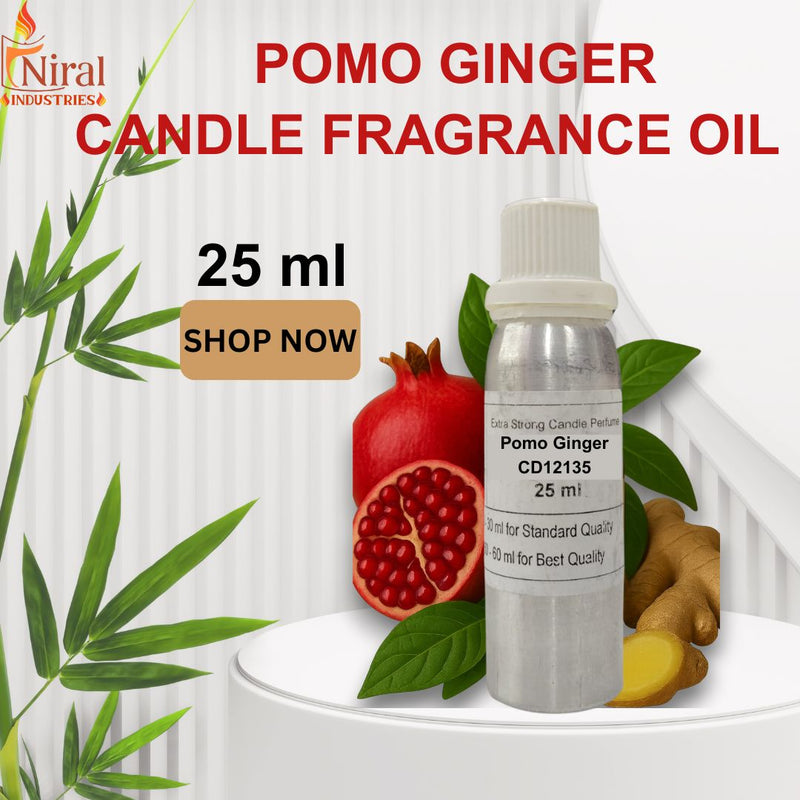 Niral’s Pomo Ginger Candle Fragrance Oil