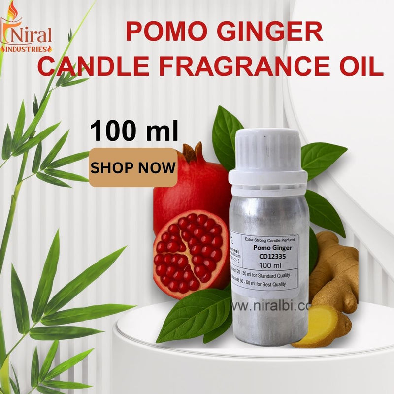 Niral’s Pomo Ginger Candle Fragrance Oil