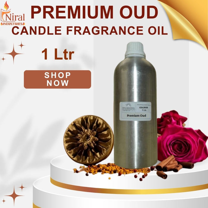 Niral’s Premium Oud Candle Fragrance Oil