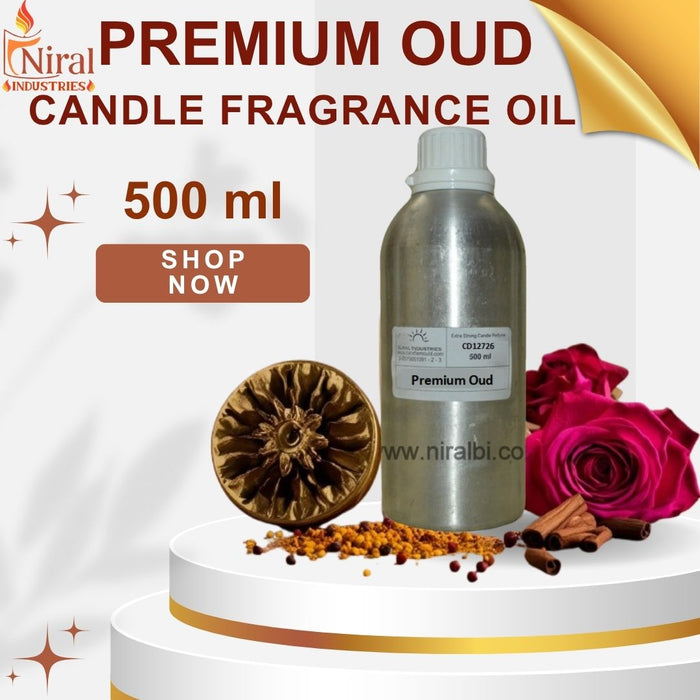 Niral’s Premium Oud Candle Fragrance Oil