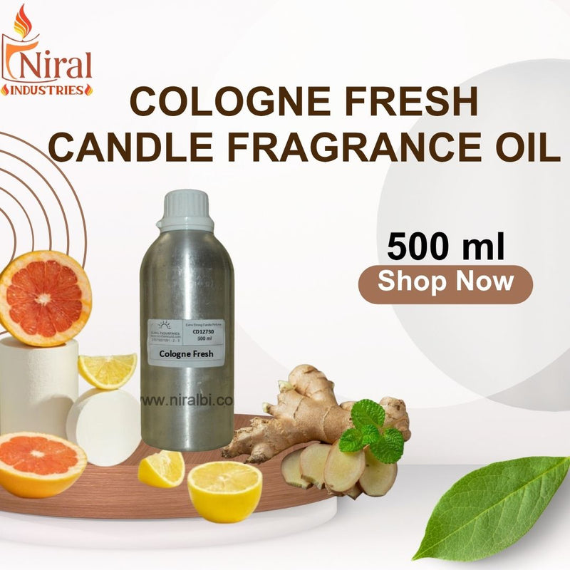 Niral’s Cologne Fresh Candle Fragrance Oil
