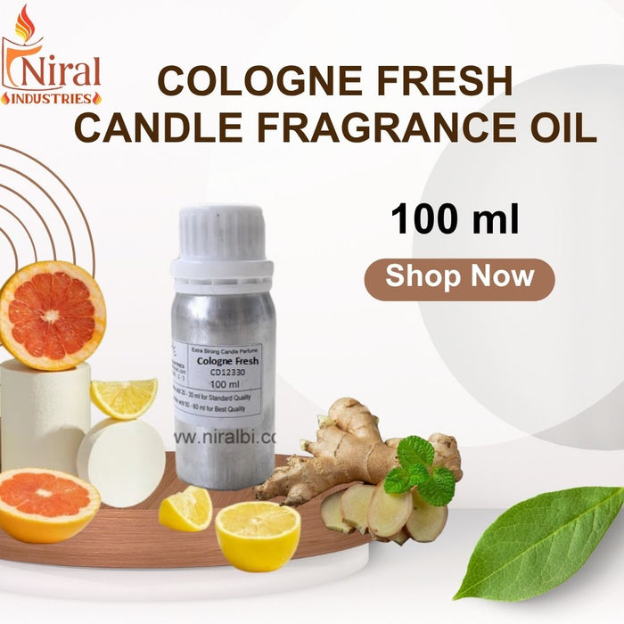 Niral’s Cologne Fresh Candle Fragrance Oil