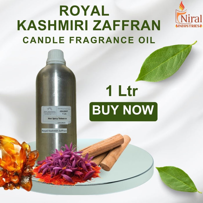 Niral’s Royal  Kashmiri Zaffrani Candle Fragrance Oil