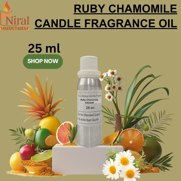Niral’s Ruby Chamomile Candle Fragrance Oil (New)