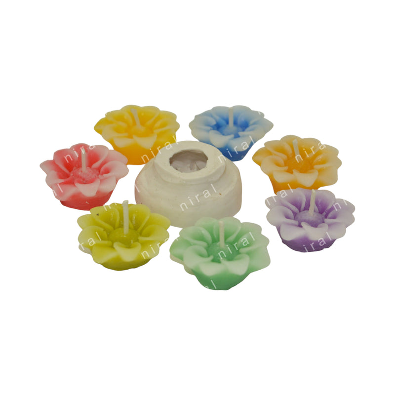 Sunny Blooms Silicone Candle Mold SCM22126, Niral Industries