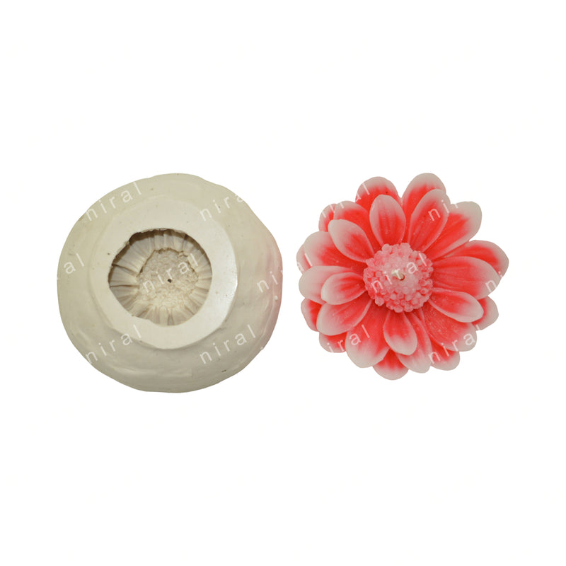Blossom Sunflower Silicone Candle Mould  SL111, Niral Industries