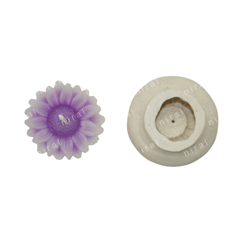 Floating Bloom Silicone Candle Mould SL113, Niral Industries