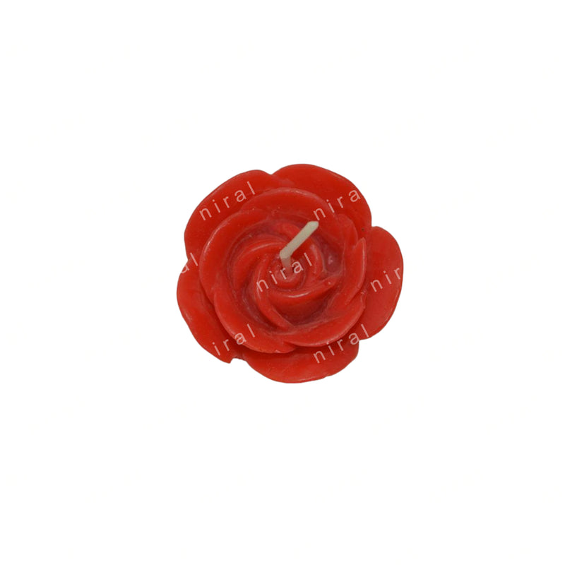 Niral Industries Rose Blossom Candle Mould HBY115