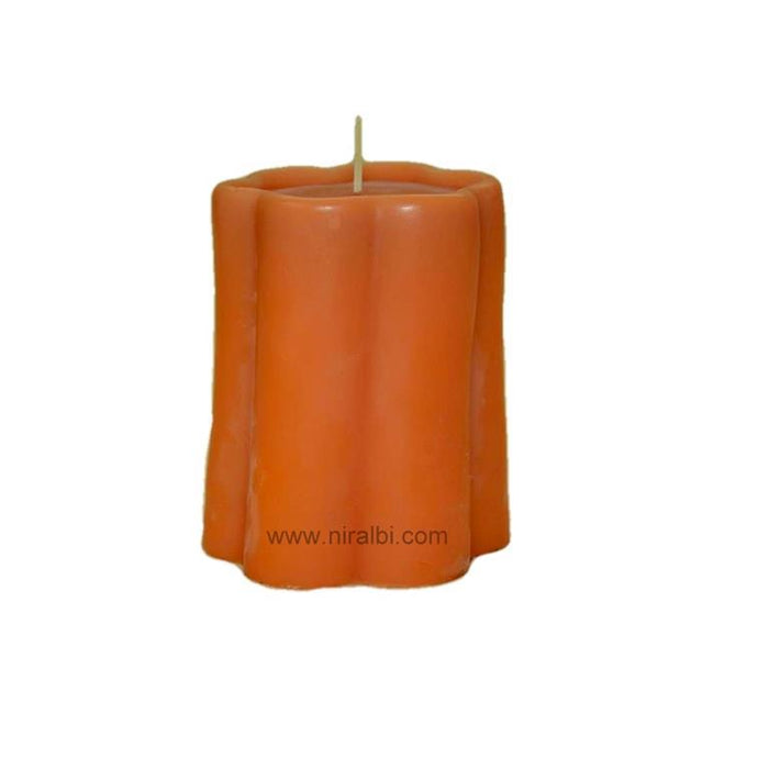 CL - Round Designer Pillar Candle Mould, SL129