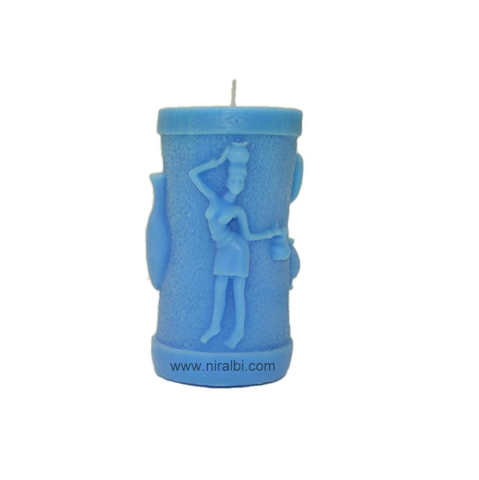 CL - Warli Painting Candle Mould, SL133