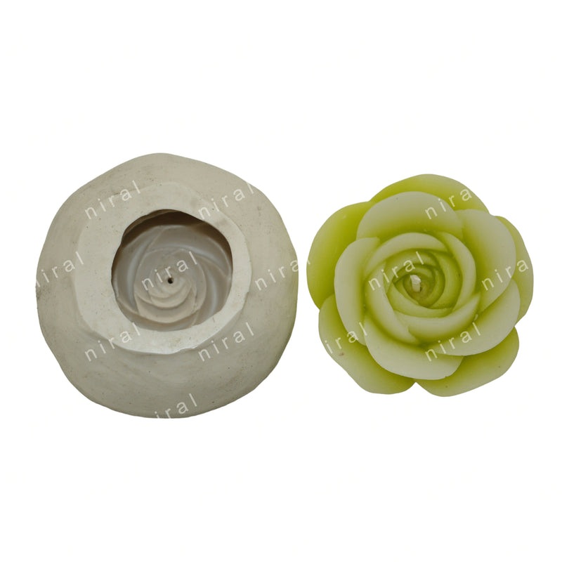Serene Rose Floating Silicone Rubber Molds SCM22307, Niral Industries