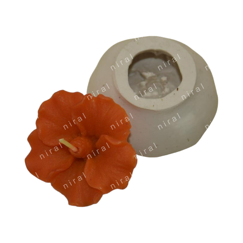 Whimsical Flower Float silicone Candle Mould SL161, Niral Industries