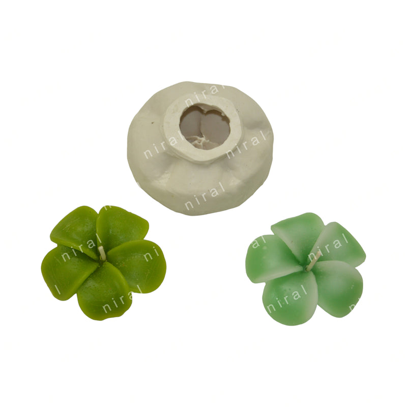 Periwinkle Flower Silicone Candle Mould SCM22305, Niral Industries