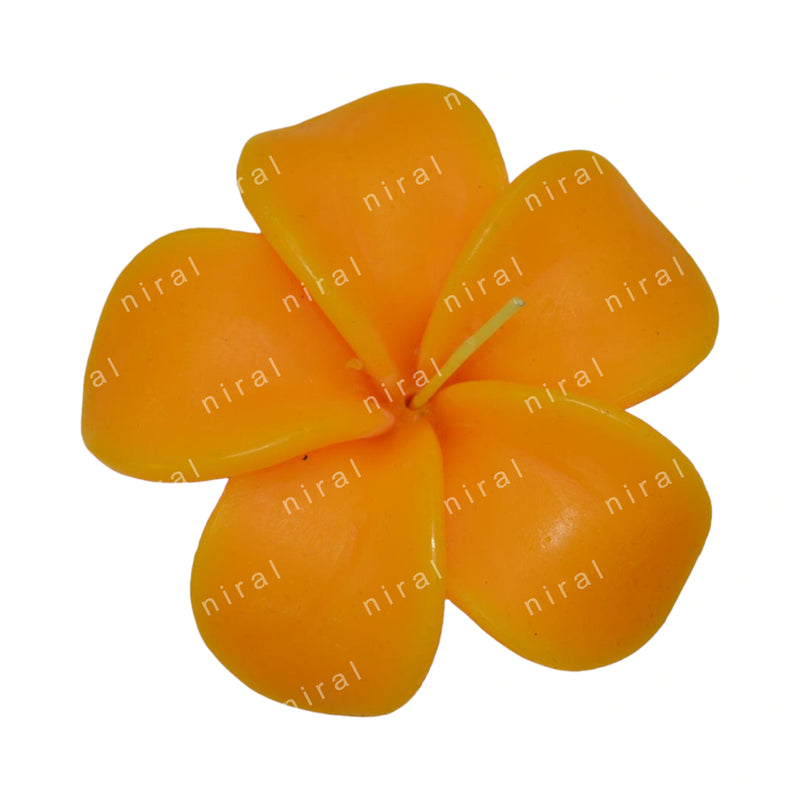 Periwinkle Flower Rubber Silicone Candle Mould SCM22314,Niral Industries