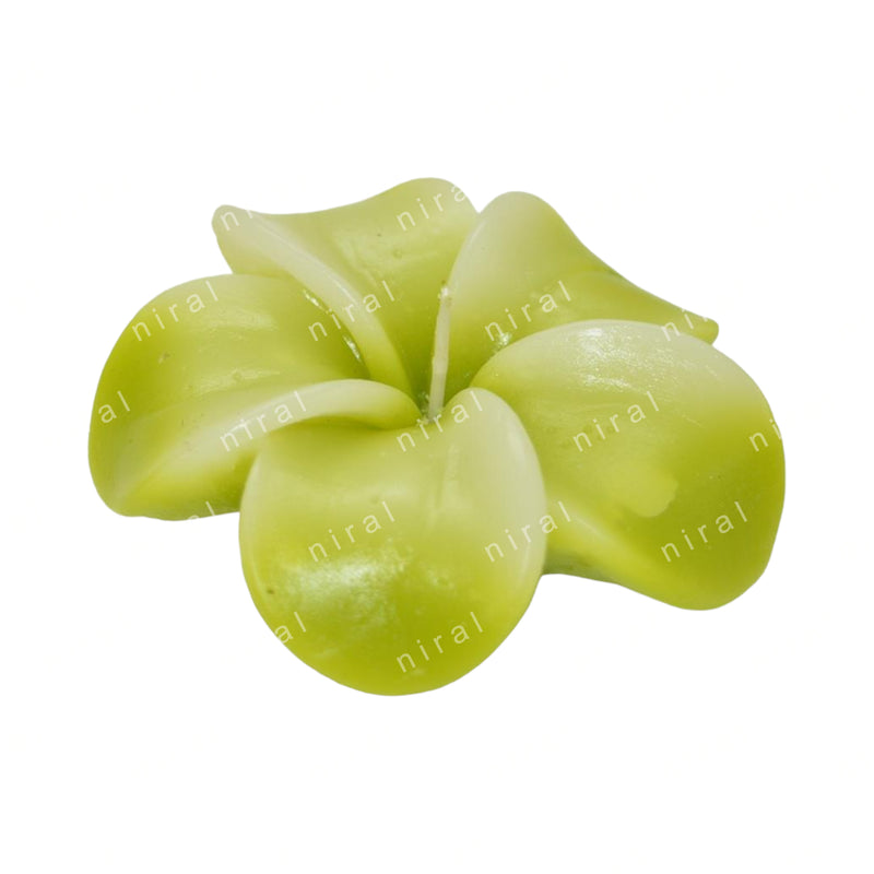 Periwinkle Flower Rubber Silicone Candle Mould SCM22314,Niral Industries