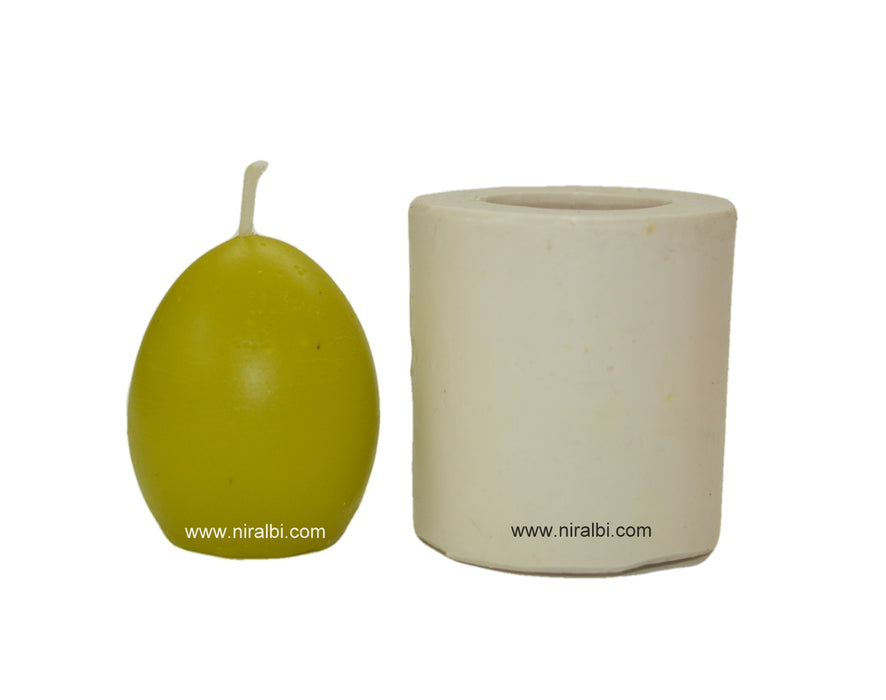 Silicone Egglight Candle Mold HBY212, Niral Industries
