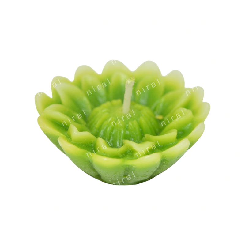 Lotus Dream Floating Flower Silicone candle Mold SCM22127, Niral Industries