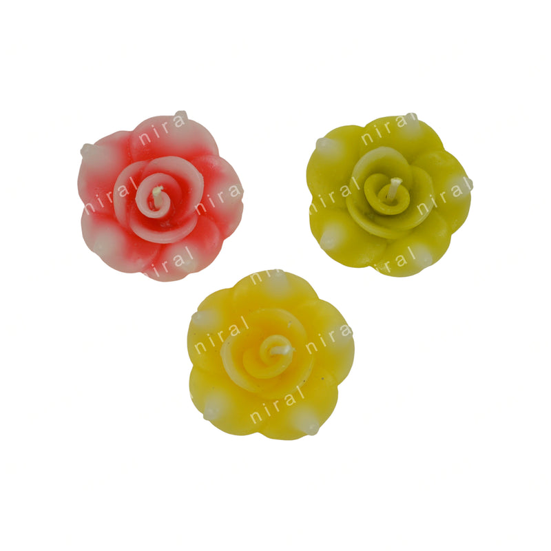 Graceful Rosebud Candle Mould SCM22114, Niral Industries