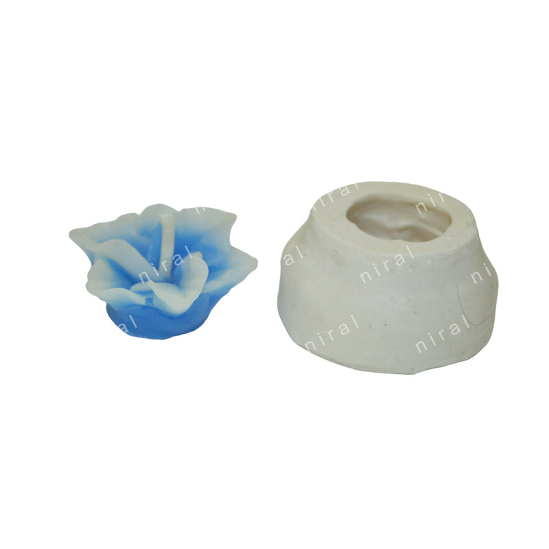 Champa Blossom on Base Silicone Mould SL255, Niral Industries