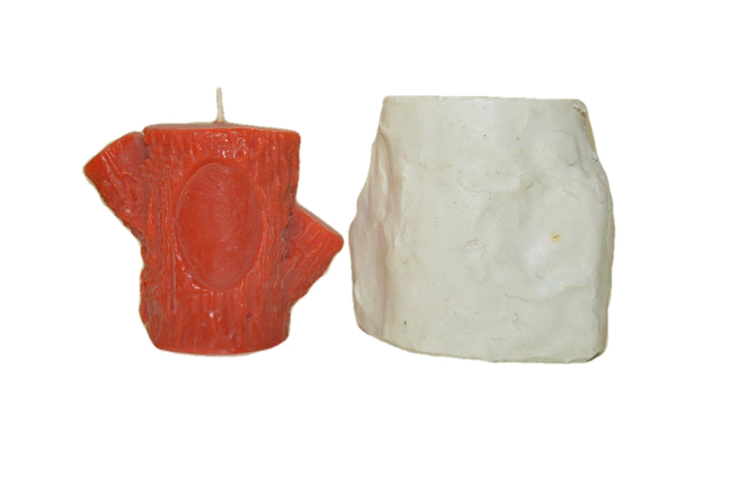 CL - Tree Trunk Shape Silicone Candle Mould - SL286