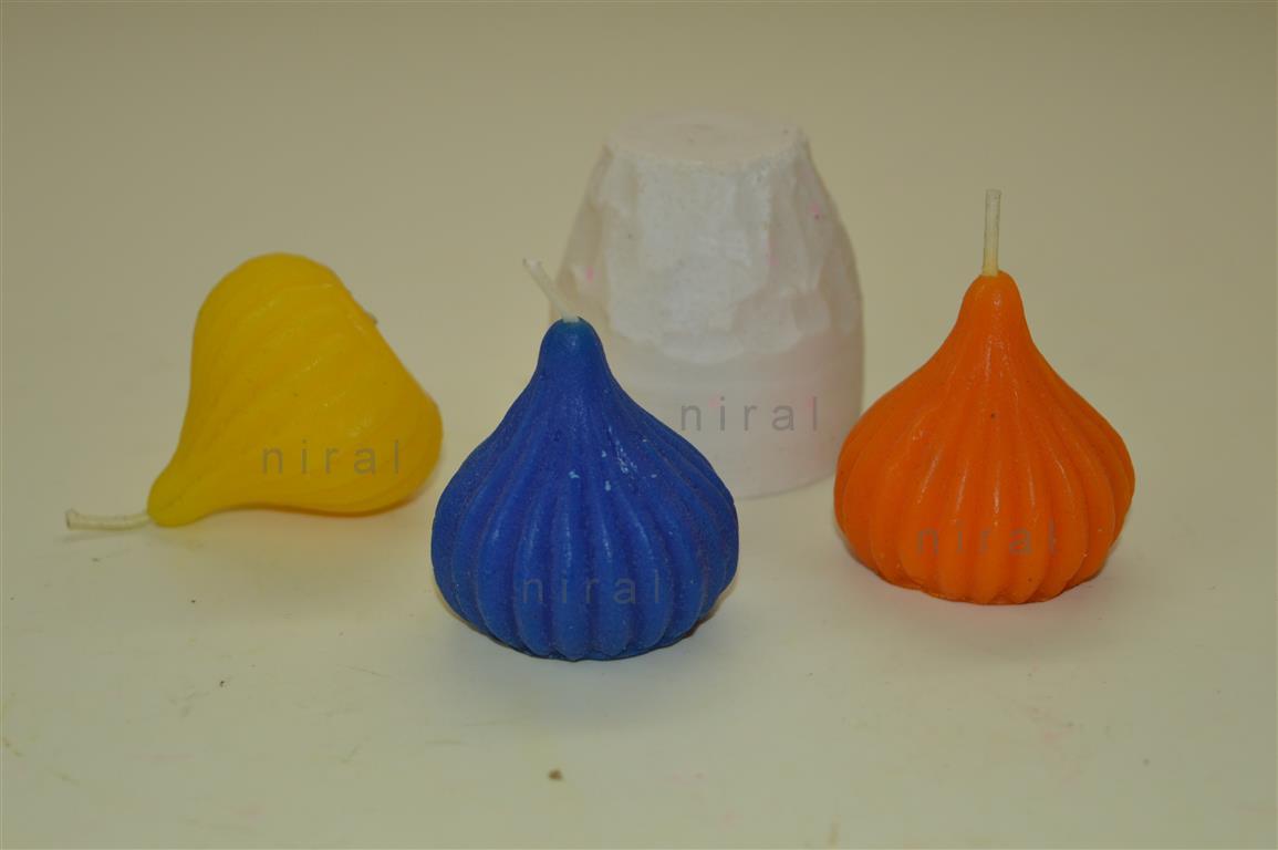 Medium Modak Delight silicone Candle Mold HCM21218, Niral Industries
