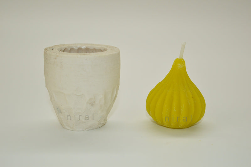 Grand Modak Delight silicone Candle Mold HBY289, Niral Industries