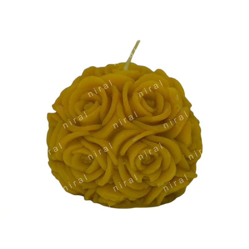 Royal Rose Globe silicone candle Mould SCM21844, Niral Industries