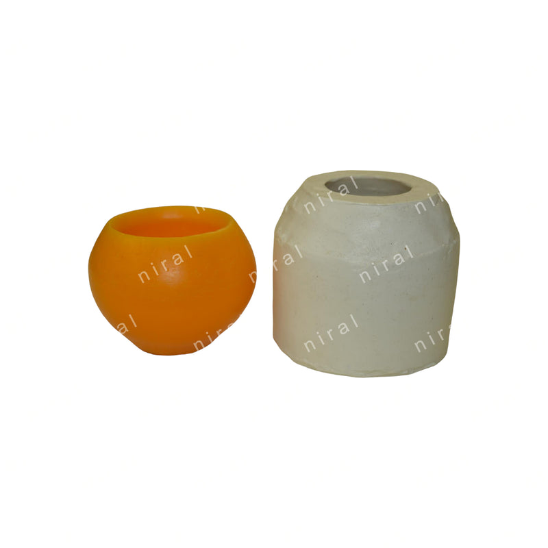 Cyclone Glow Silicone Candle Mold SL296, Niral Industries