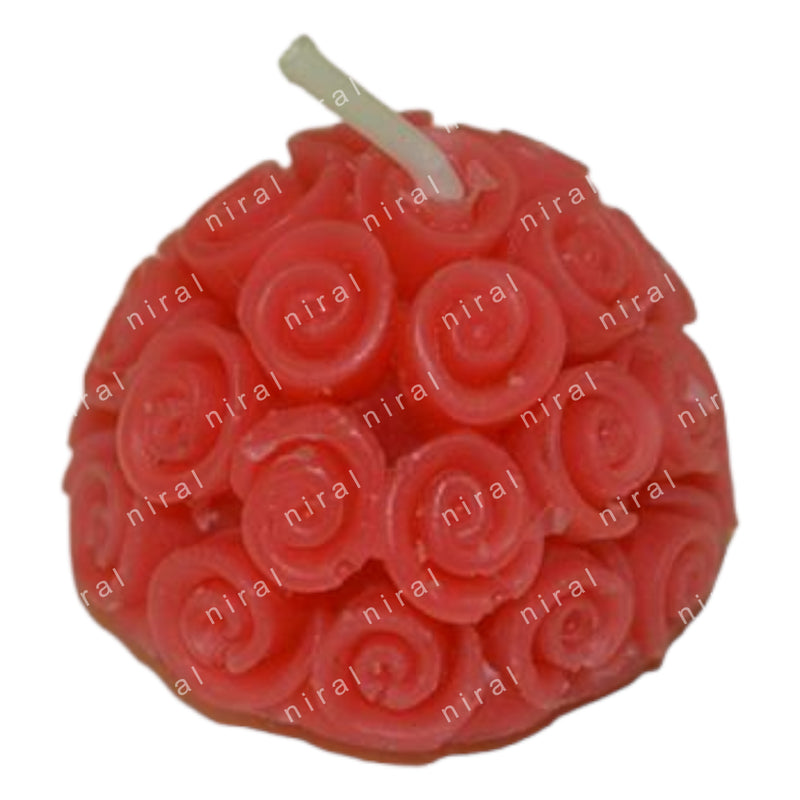 Petite Blooming silicone Candle Mould HBY356, Niral Industries