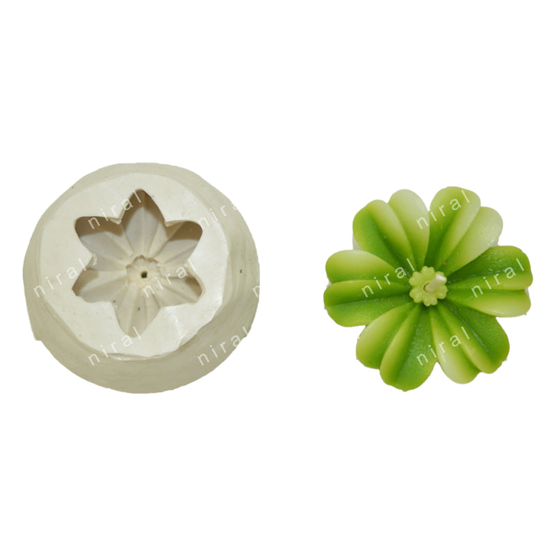 Floral Sculpt Silicone Candle Mold SCM22123, Niral Industires