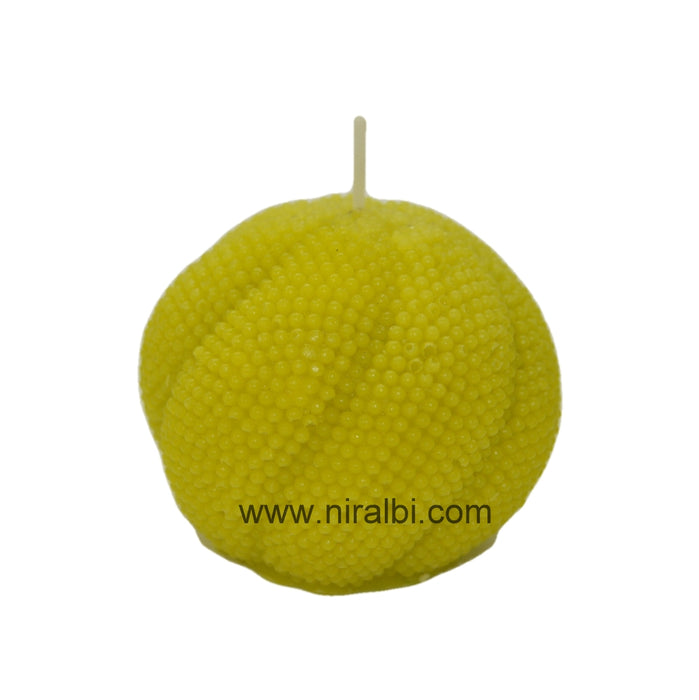 CL - Dotted Design Round Shape Pillar Candle Mould, SL431