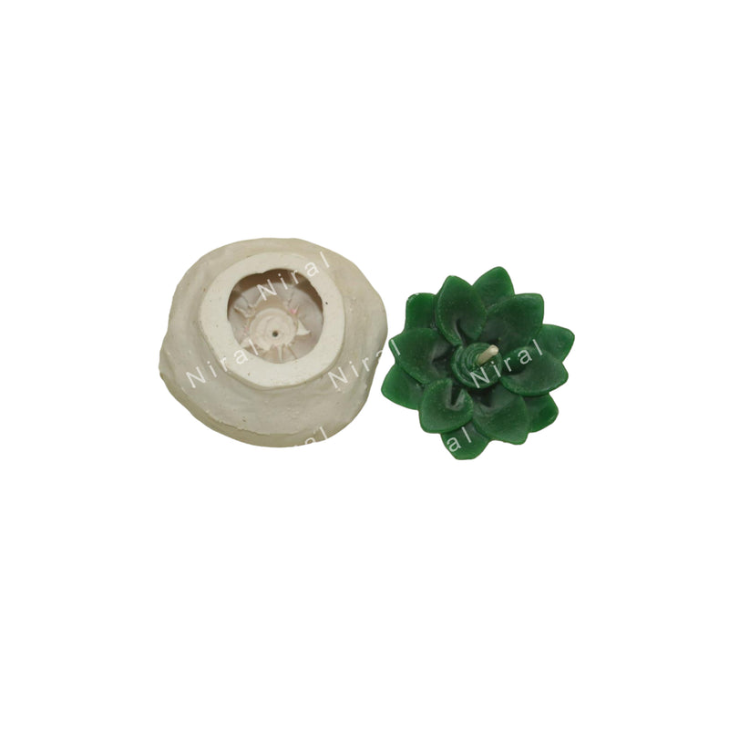 Floating Sunflower Bloom Silicone Candle Mold SCM22118, Niral Industries
