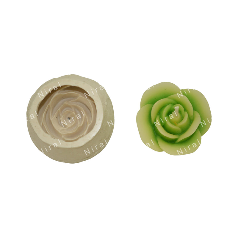 Rose Garden Delight Silicone Candle Mold SCM22121, Niral Industries