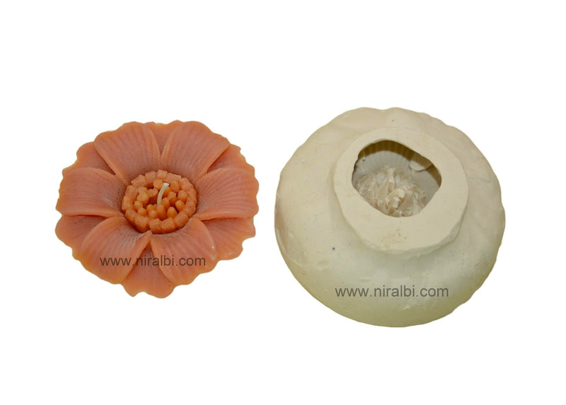 Floral Bloom Silicone Mold SCM22302 Niral Industries