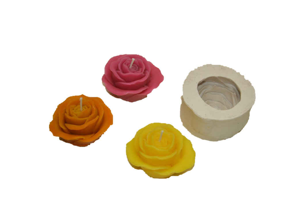 CL - Rose Flower Candle Silicone Mould - SL622