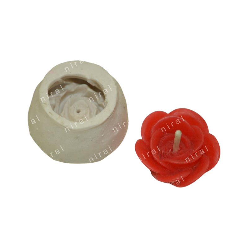 Petite Blossom silicone Candle Mold HCM21517,Niral Industries