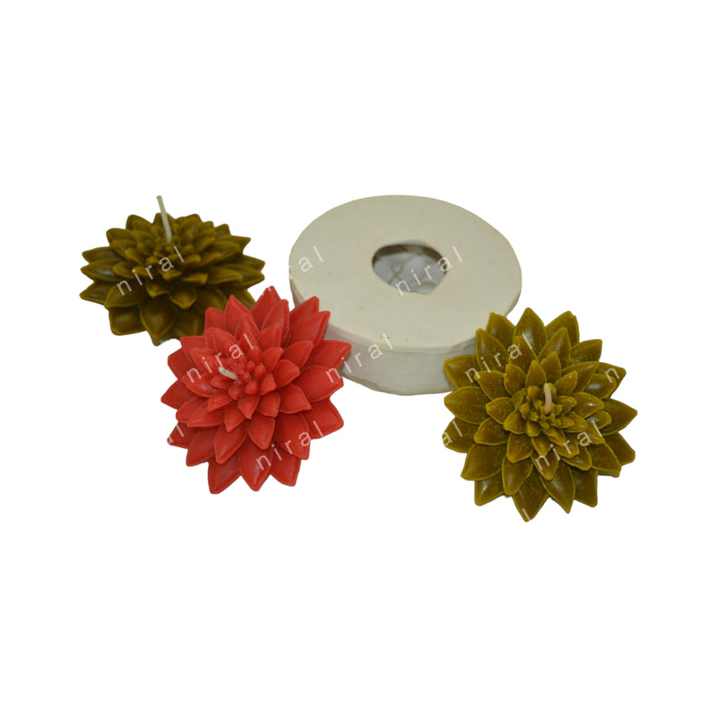 Calendula Floating Flower Candle Mould SL648, Niral Industries