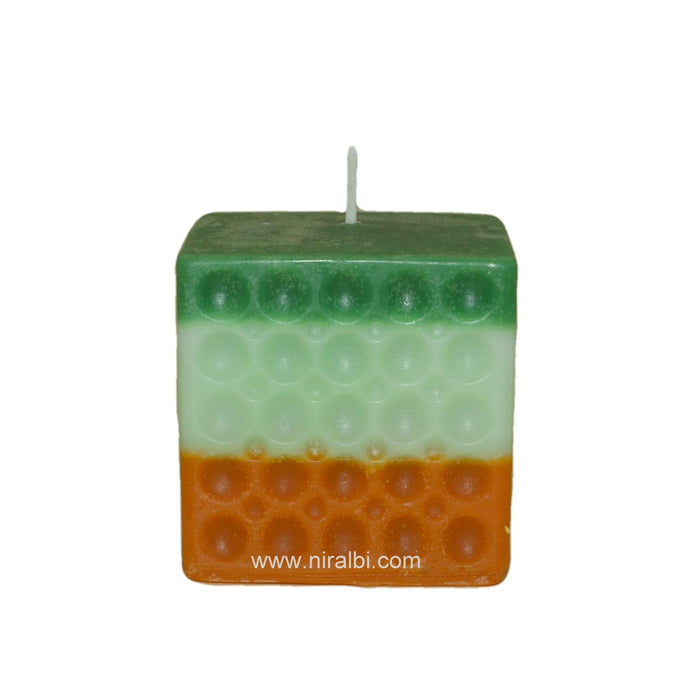 CL - Hole Pattern In Square Shape Candle Silicone Mould SL680 - SL680