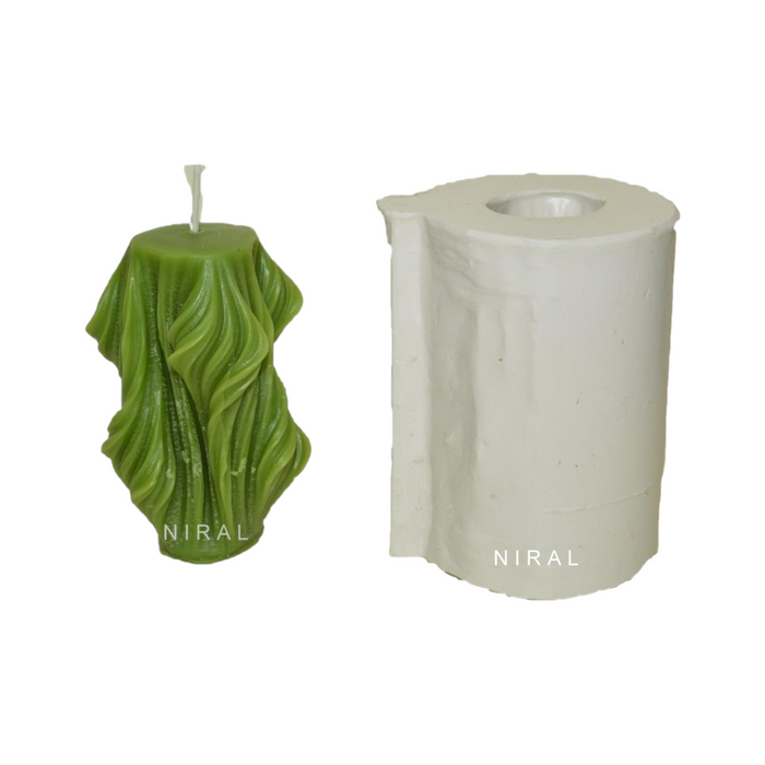 Nature's Tapestry Silicone Candle Mold HBY815, Niral Industries